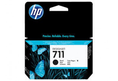HP 711 38ML Black Ink Cartridge  Designjet T120 Series